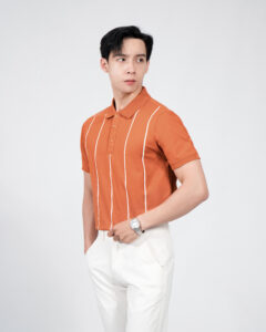 polo cotton in sọc