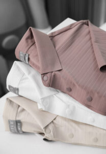 Polo không đường may gân chìm CF