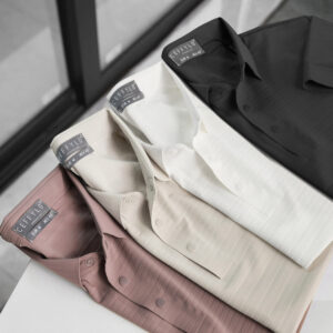 Polo không đường may gân chìm CF