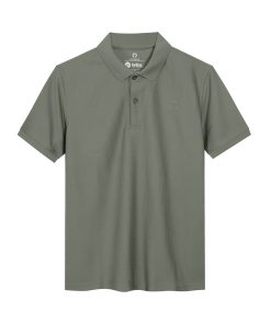 POLO NAM NGỰC THÊU LOGO - Xanh rêu