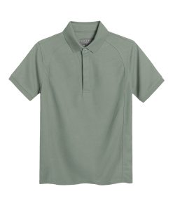 POLO THÊU LOGO P232S319252404 - Xanh rêu