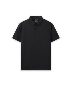 Polo trơn cổ đức CF260313 - Đen