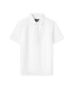 POLO GÂN CEFFYLO -Trắng
