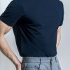 ÁO PHÔNG CỘC TAY CEFFYLO - Xanh navy